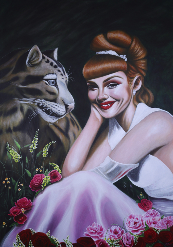 "Alice" 170x120cm | Dirk Uhde Acryl auf Leinwand